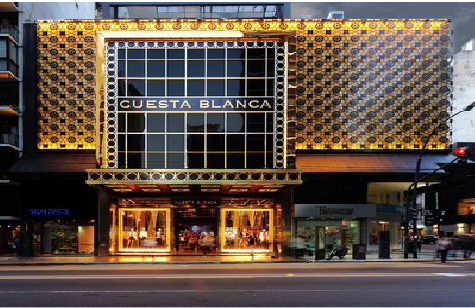 习水门头设计与商业空间的纽带。