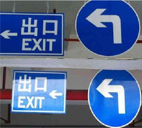 习水在日常生活中如何区分标识与标牌？