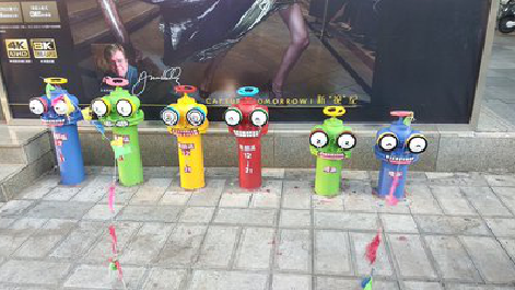 习水商业区彩绘