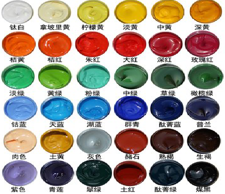 习水墙绘颜色的选择有讲究。