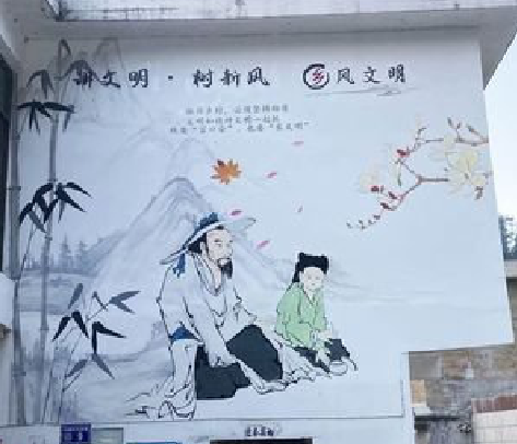 习水分享几个墙绘保养知识。