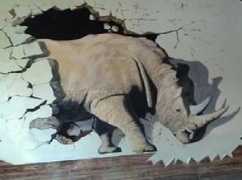 习水在墙绘中，如何绘制3D效果？